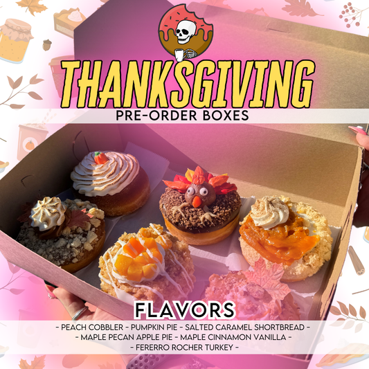 THANKSGIVING PRE-ORDER DONUT BOX